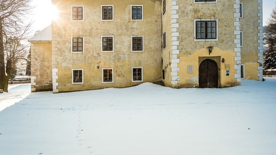 Burgschloss Alt Kainach_Winter_1 | © Die Abbilderei